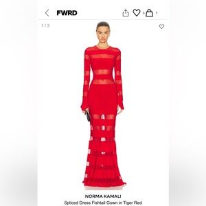 Normal Kamali Fishtail Gown